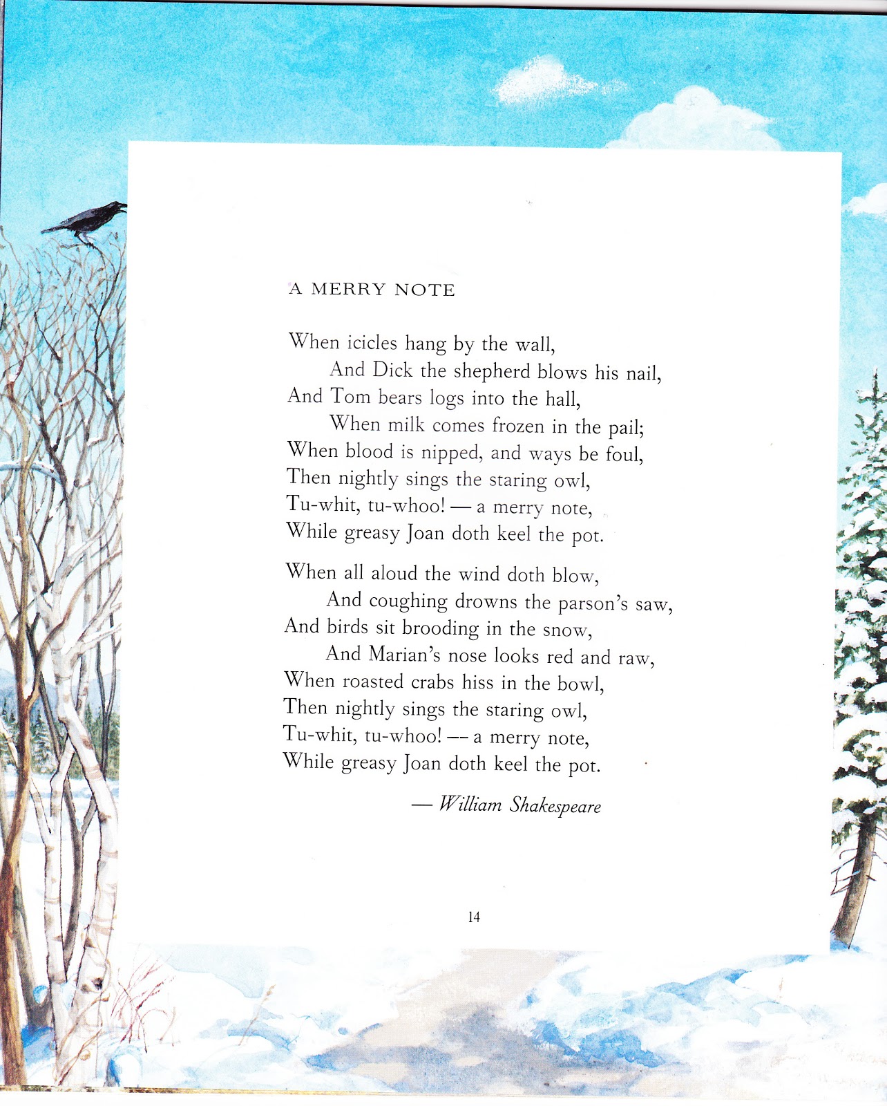 if not winter poem if not winter poem