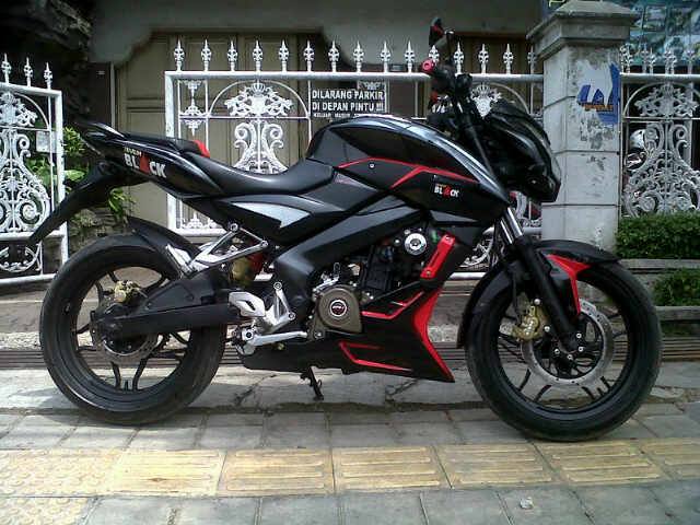 Foto Modifikasi Motor Bajaj Pulsar 200NS Terbaru 2015