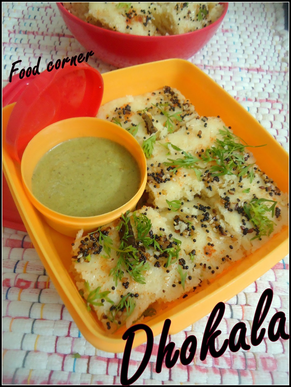 Dhokla/ Dal Rice Dhokla Kiran's Food corner