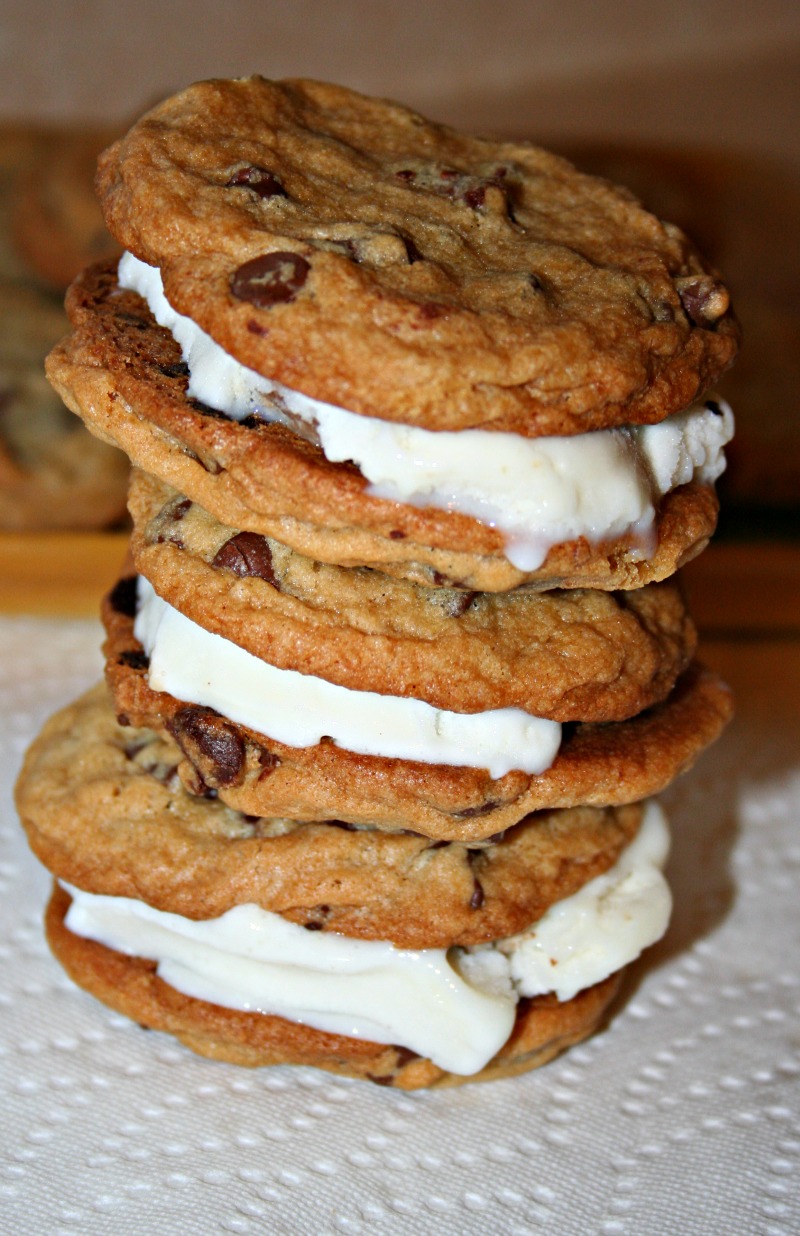 It's ALL Good in Mommyhood Cookie Dough Ice Cream Sandwiches