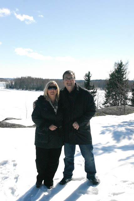 Parents, Visit, Finland, Winter