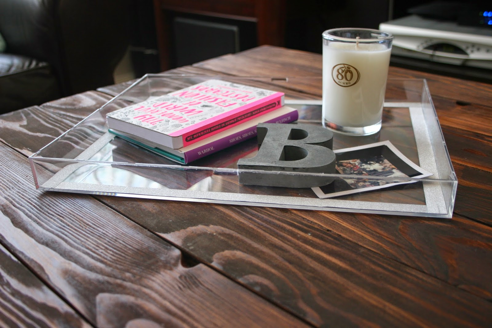 Just A Darling Life My DIY West Elm Inspired Coffee Table, for only 50!