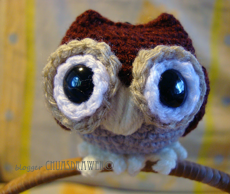 Chuas Drawer: AMIGURUMI OWL