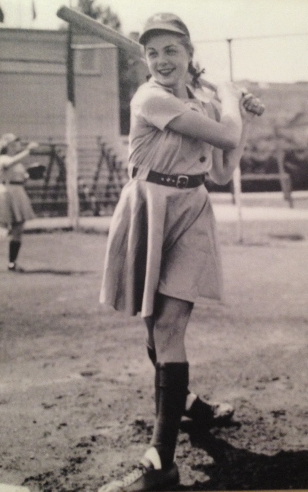 Old Photos of AllAmerican Girls Professional Baseball League vintage
