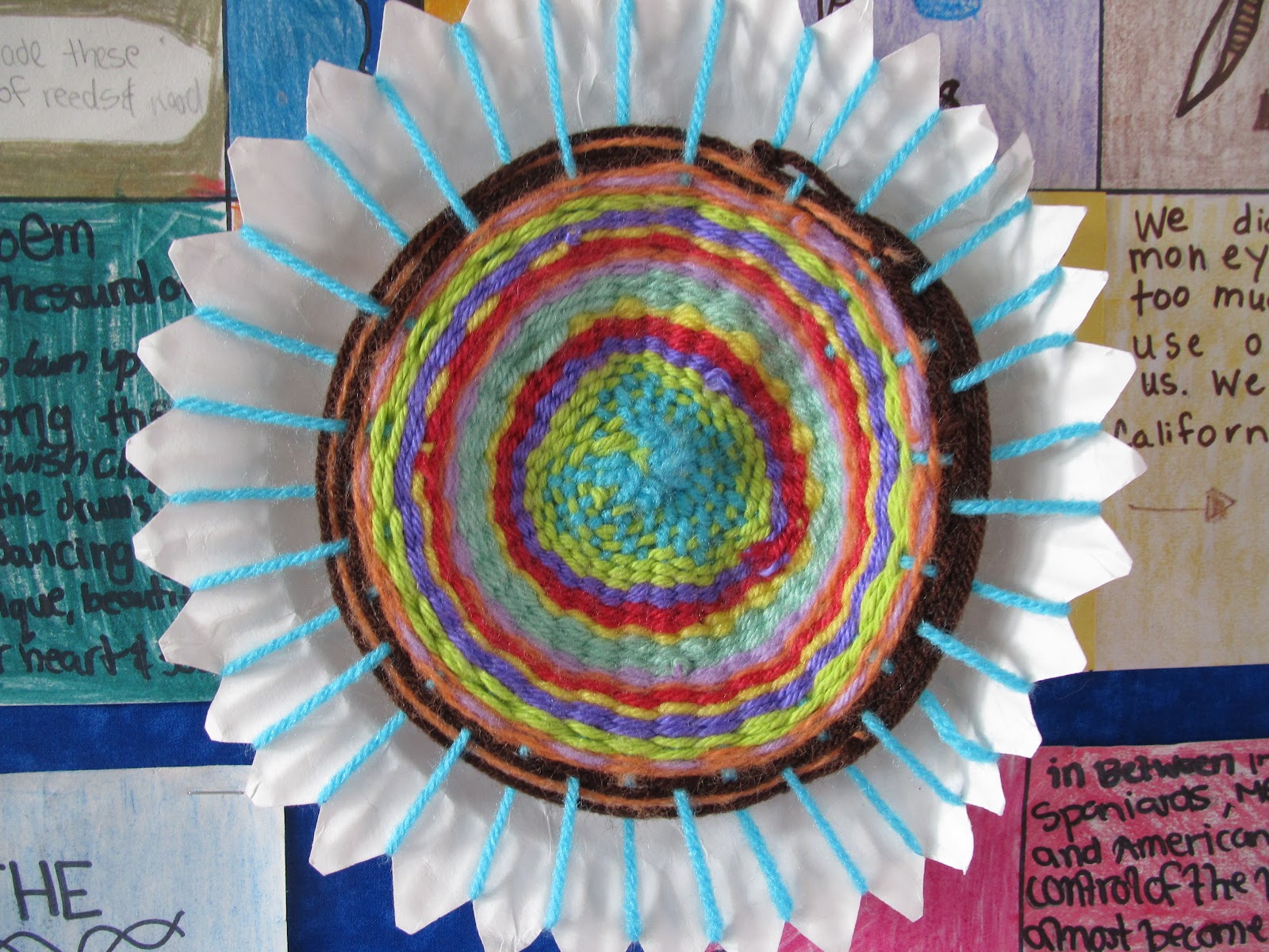 Paper Plate Weaving 