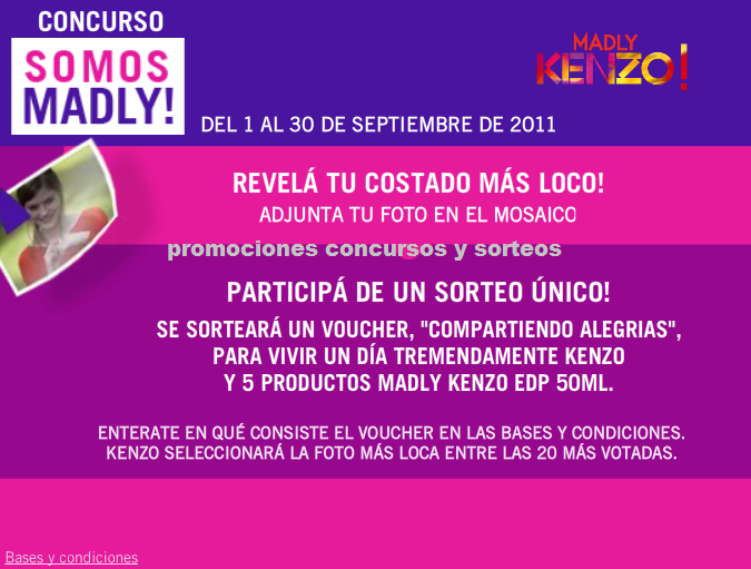 kenzo promociones
