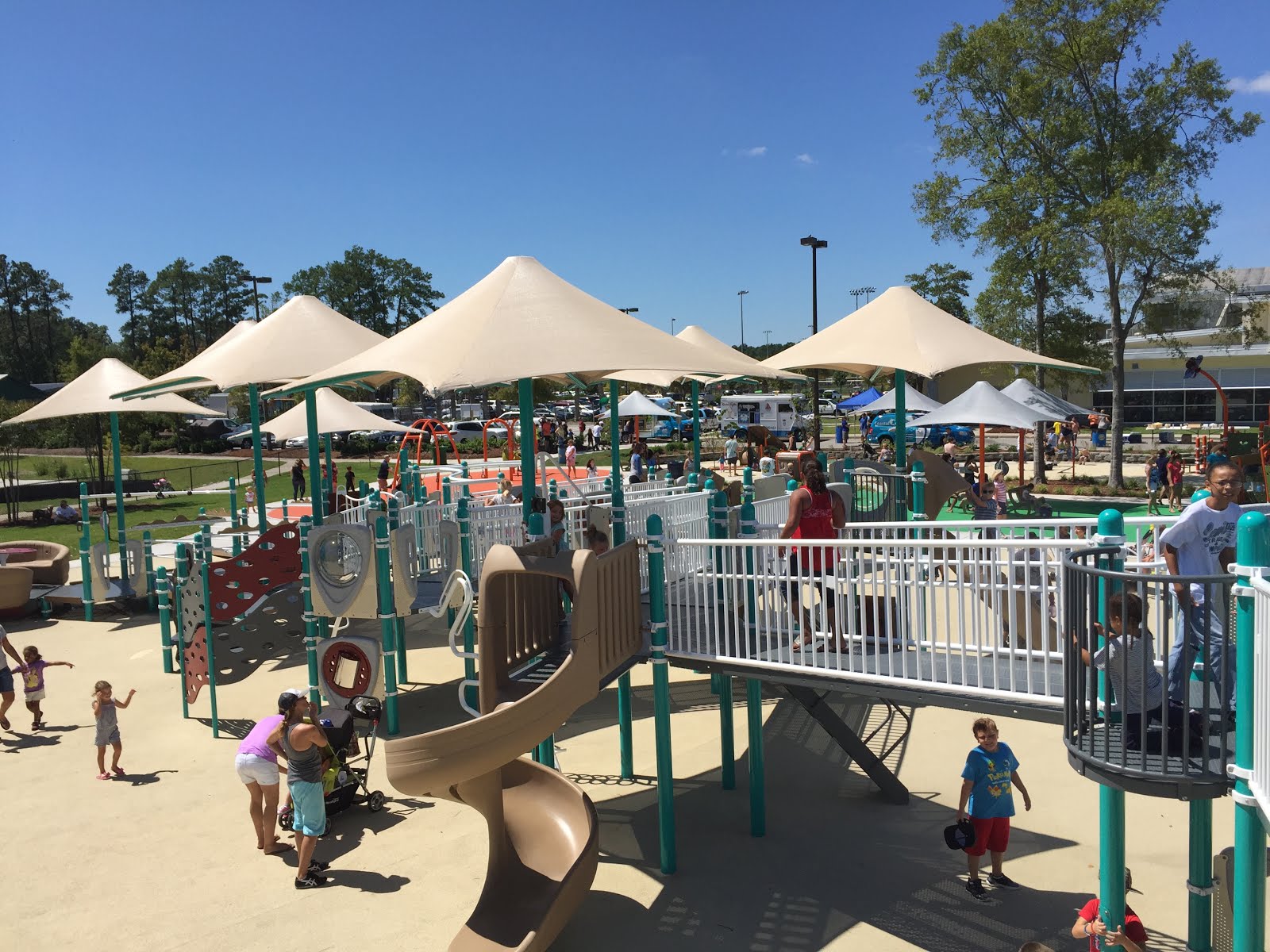Ocean Lakes Special playground in Myrtle Beach has special connection