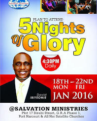 5 NIGHTS OF GLORY 2016 AND 2017 COMING SOON