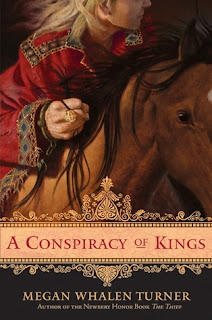 Book cover for A Conspiracy of Kings by Megan Whalen Turner