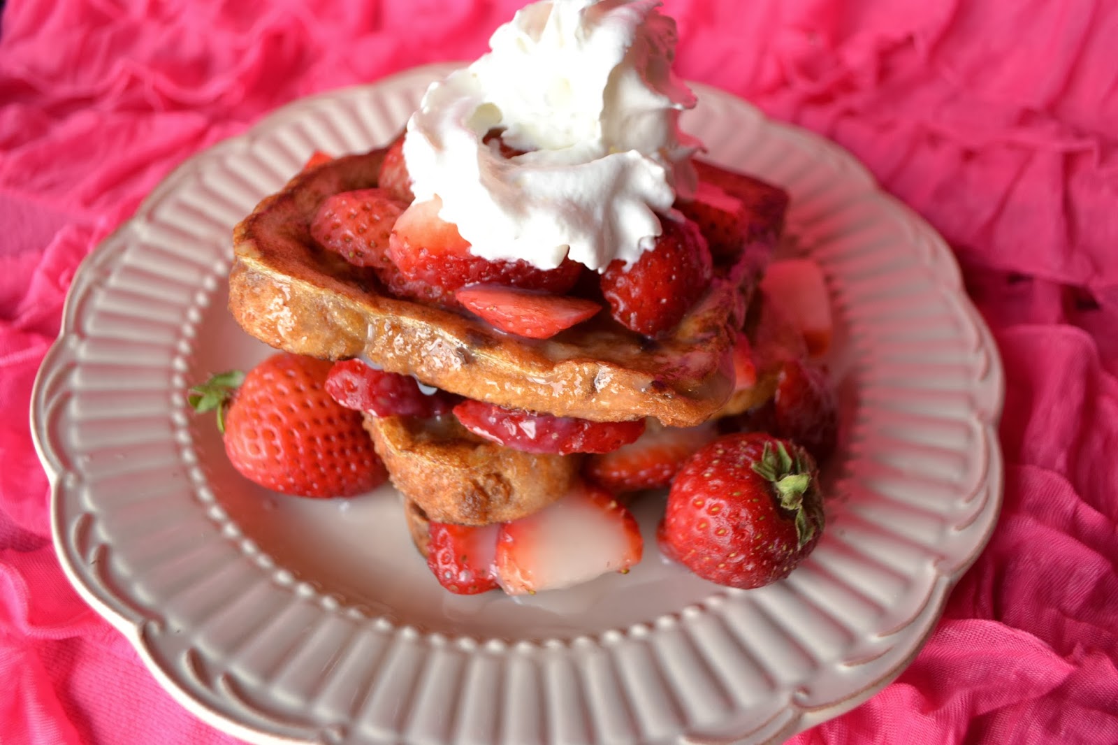Strawberry French Toast with Coconut Syrup A Vision to Remember All