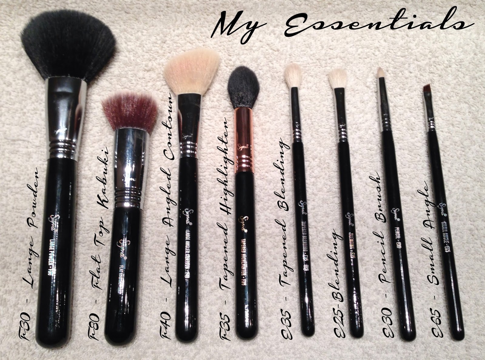Sigma Beauty My Essential Brushes KMC BEAUTY