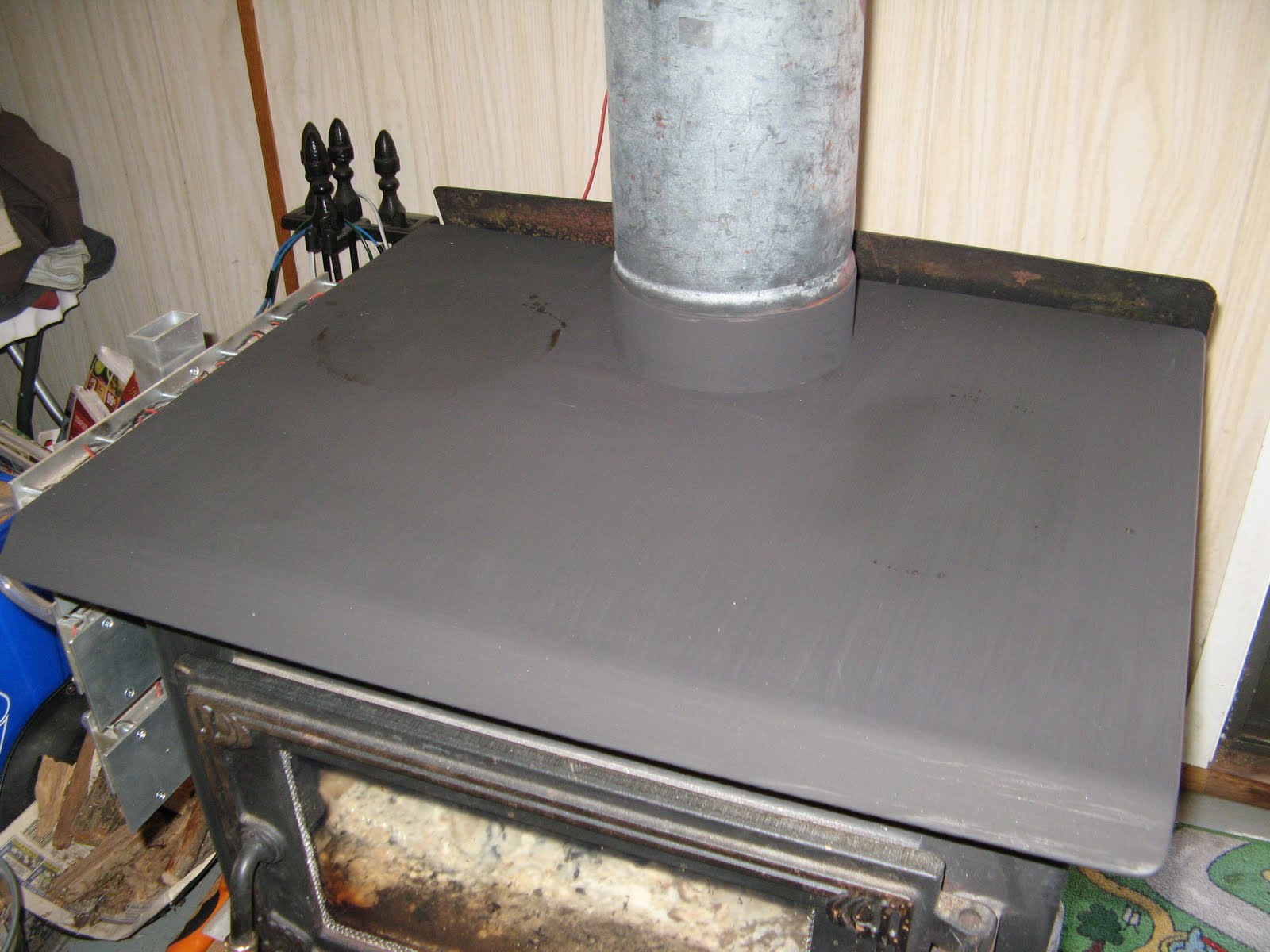 Powell River Books Blog Woodstove Refinishing