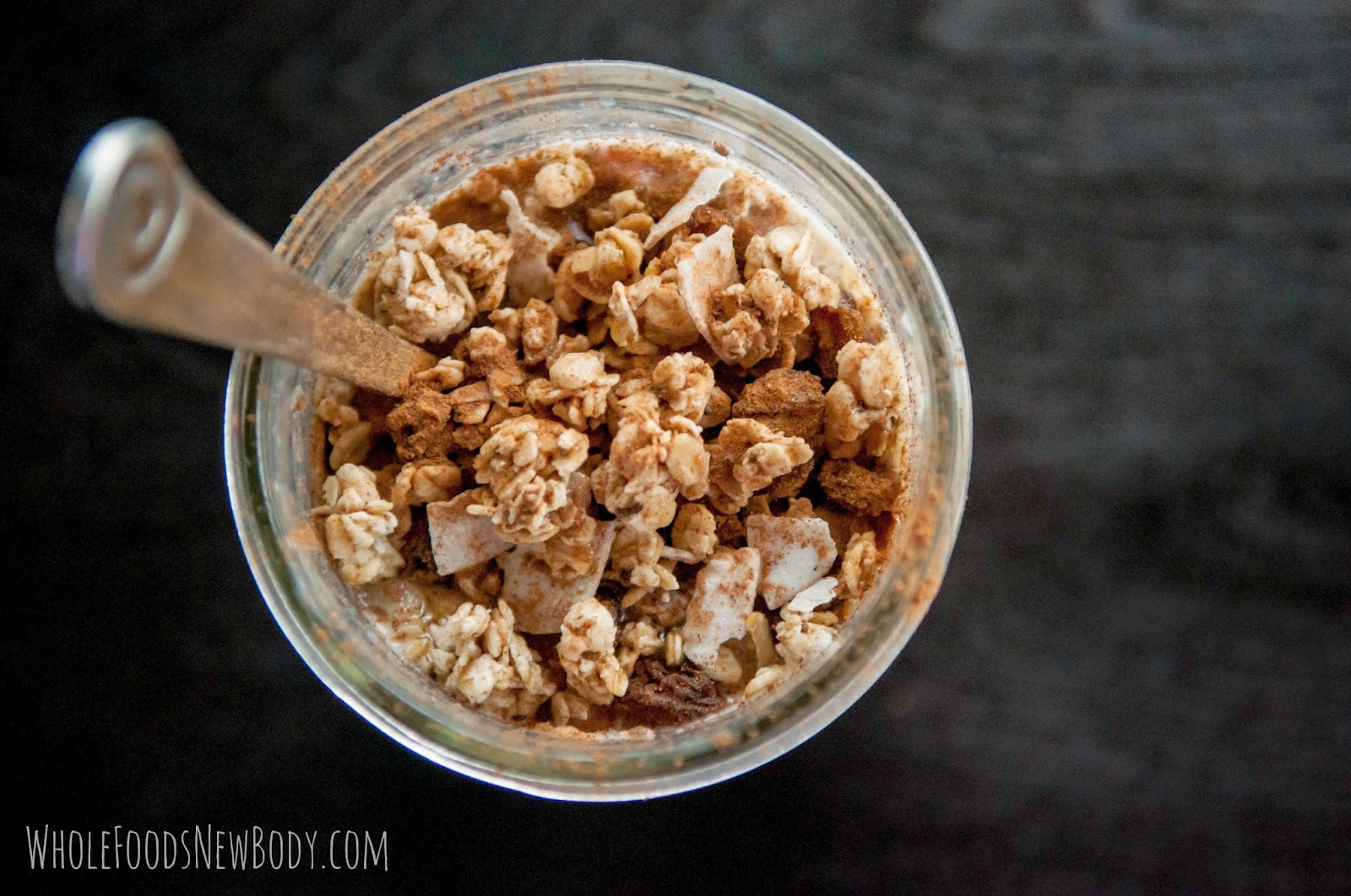 Whole Foods...New Body! {Apple and Granola Overnight Oats}