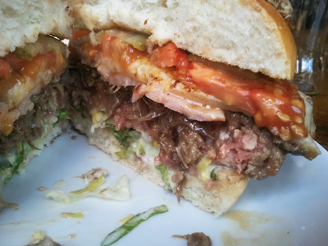 Wenlock and Essex bacon cheeseburger Wenlock and Essex bacon cheeseburger