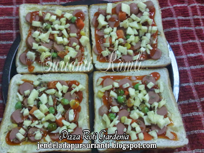 Cara Buat Pizza Homemade Dengan Roti Gardenia Blog Cik