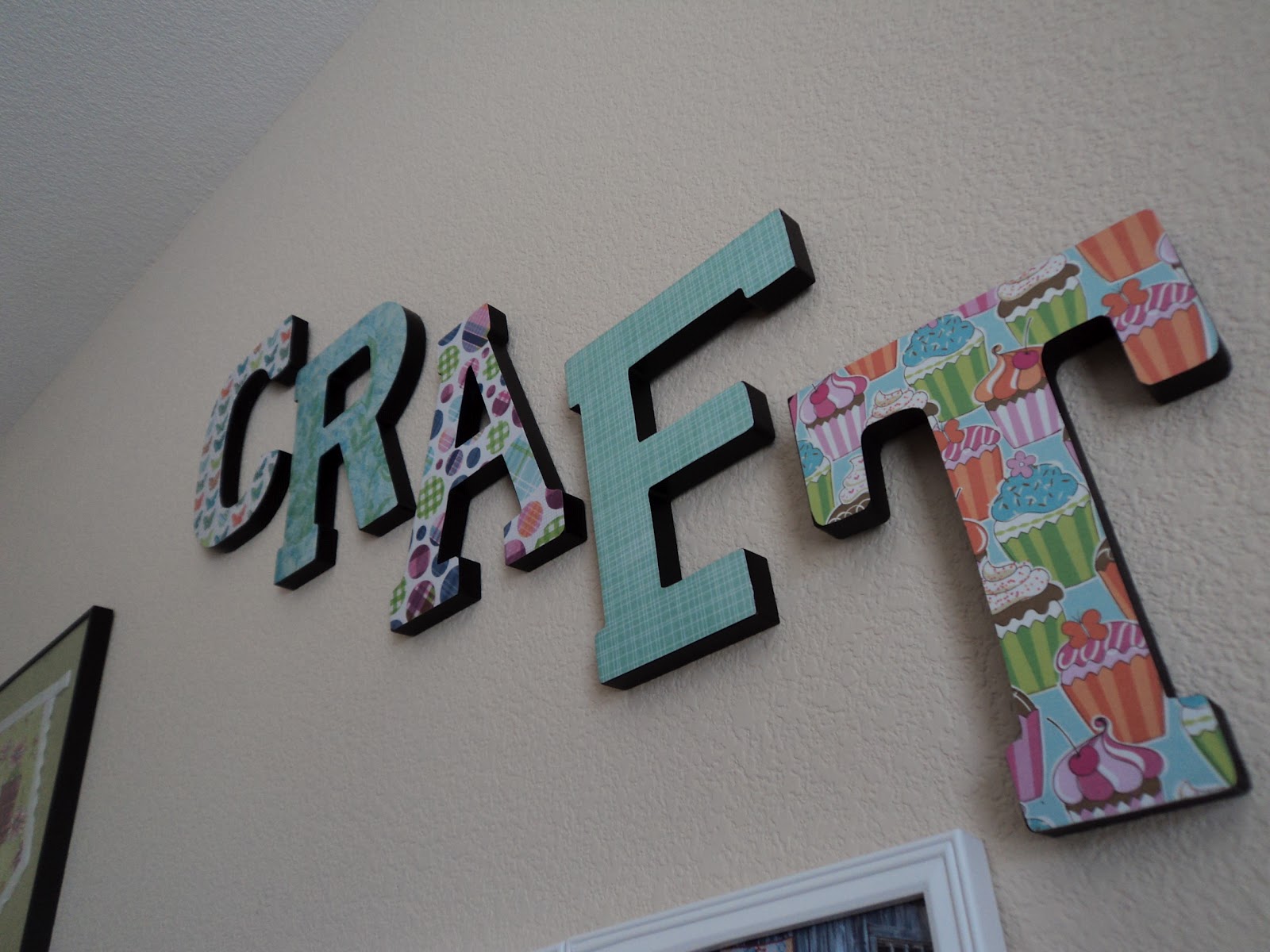 Crafty Vegas Mom more scrapbook wood letters