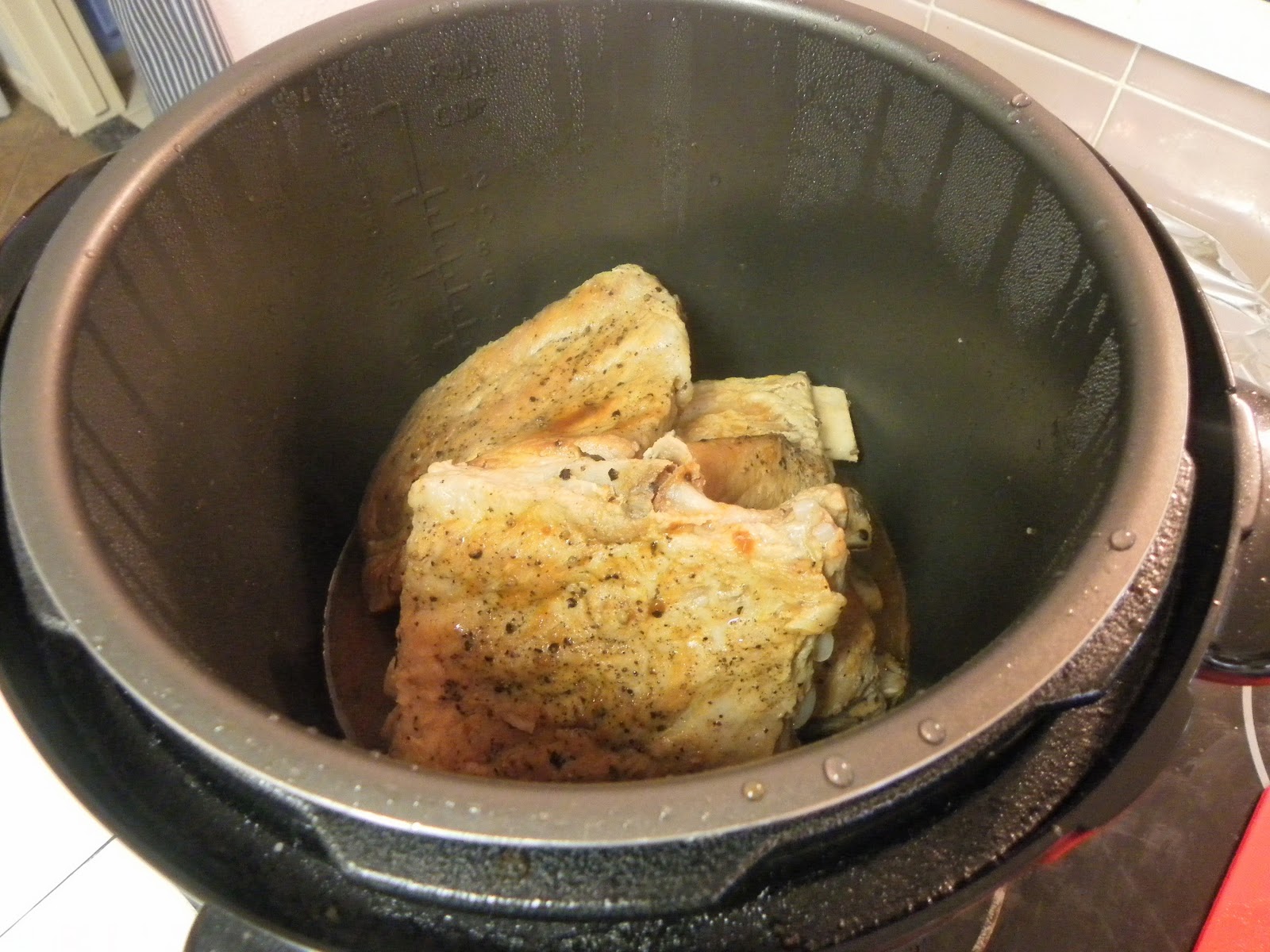 Tracy Cooks in Austin Pressure Cooker Pork Ribs (St. Louis Cut Ribs)