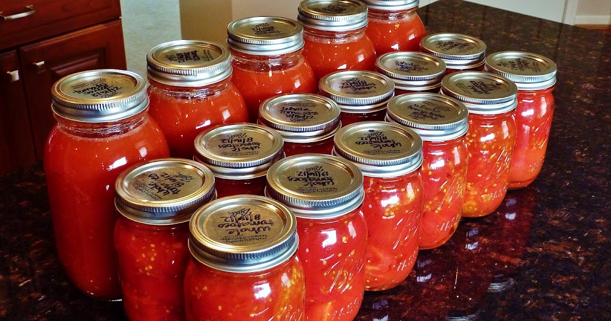 Christine's Kitchen Chronicles Canning Whole Peeled Tomatoes