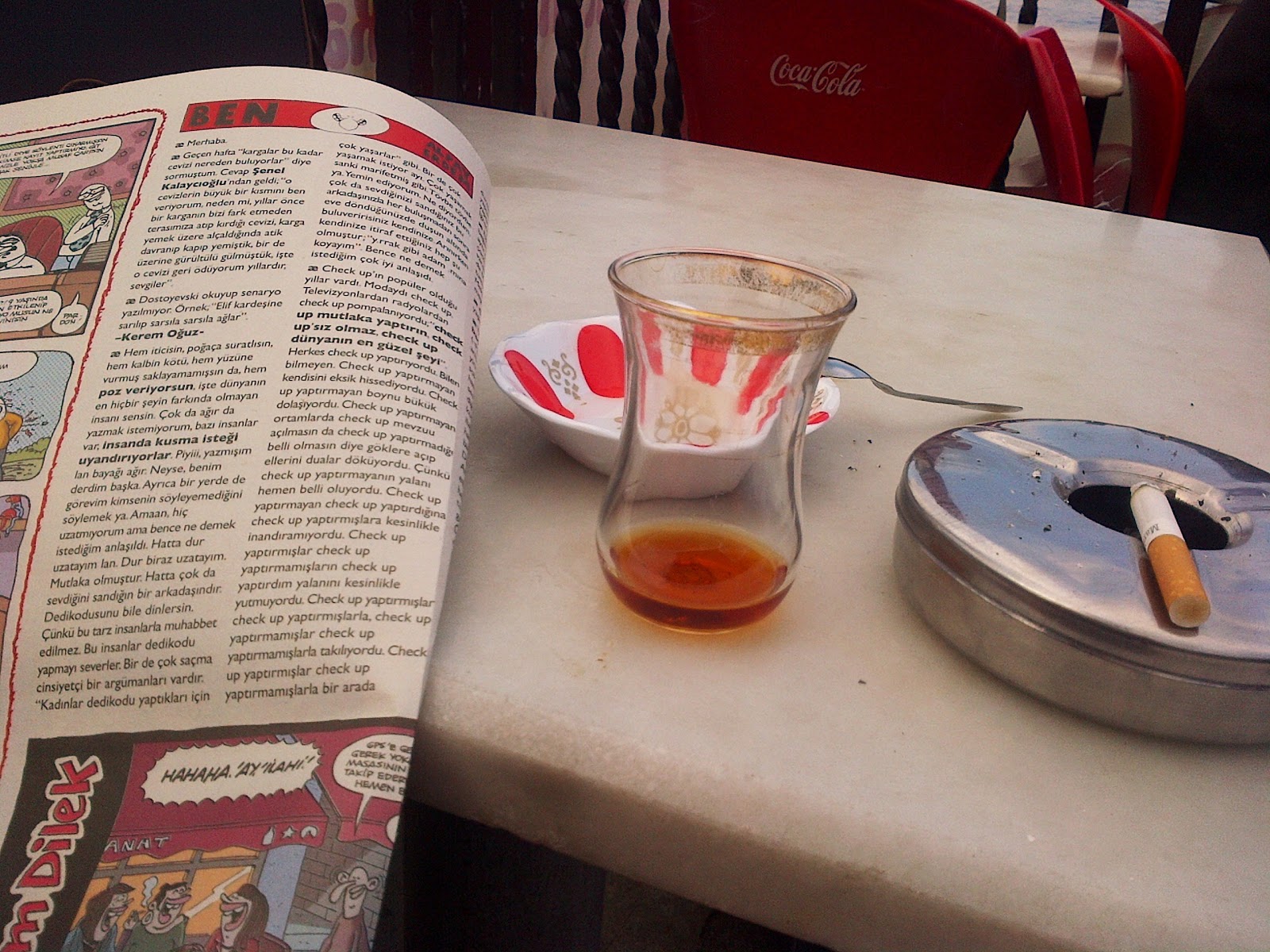 Fakat bir kahve değil Aralık 2012
