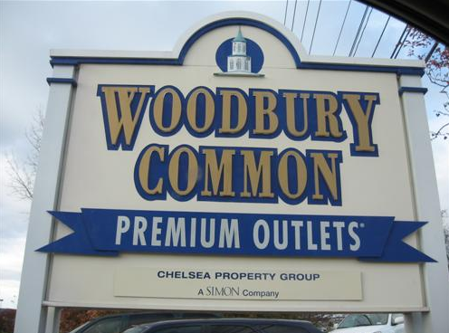 printable woodbury outlet printable woodbury commons map
