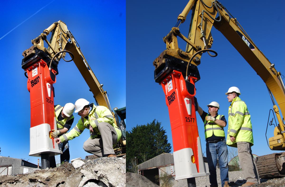 Demolition Training C&D Breaks Out New Rammer Hydraulic Hammers