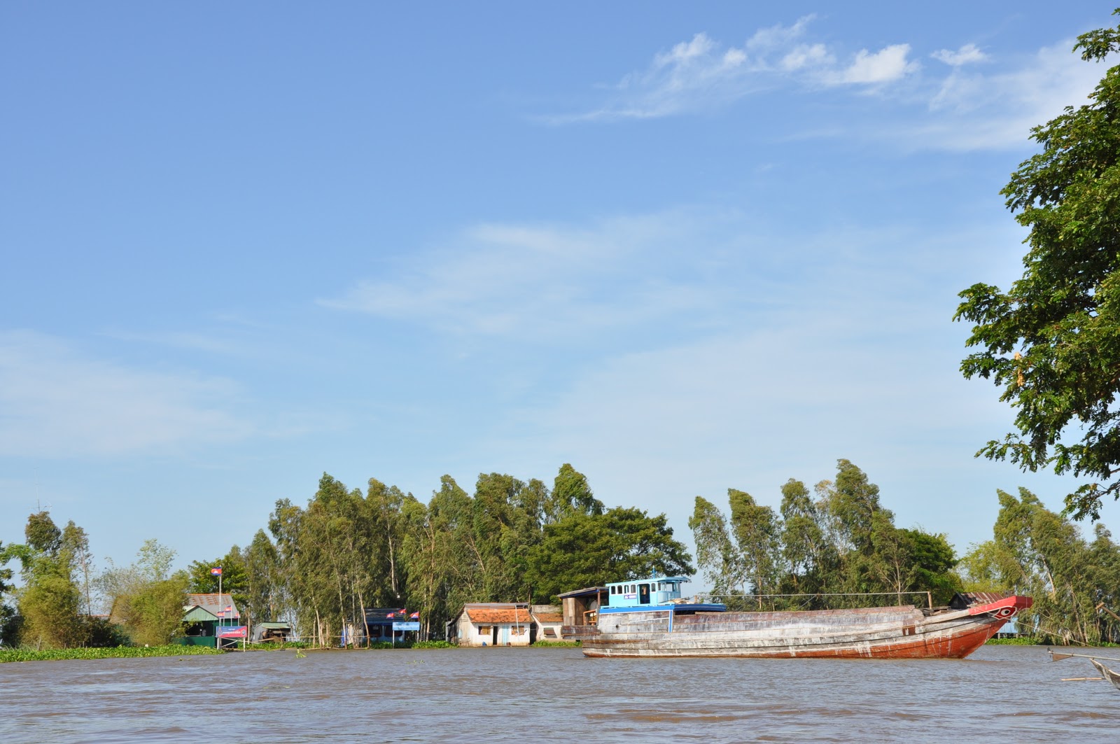 Cửa khẩu Bắc Đai thuộc địa bàn xã Nhơn Hội, huyện An Phú, tỉnh An Giang