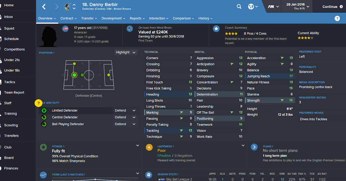 How to develop youth players on FM 2016 Football Manager Blog
