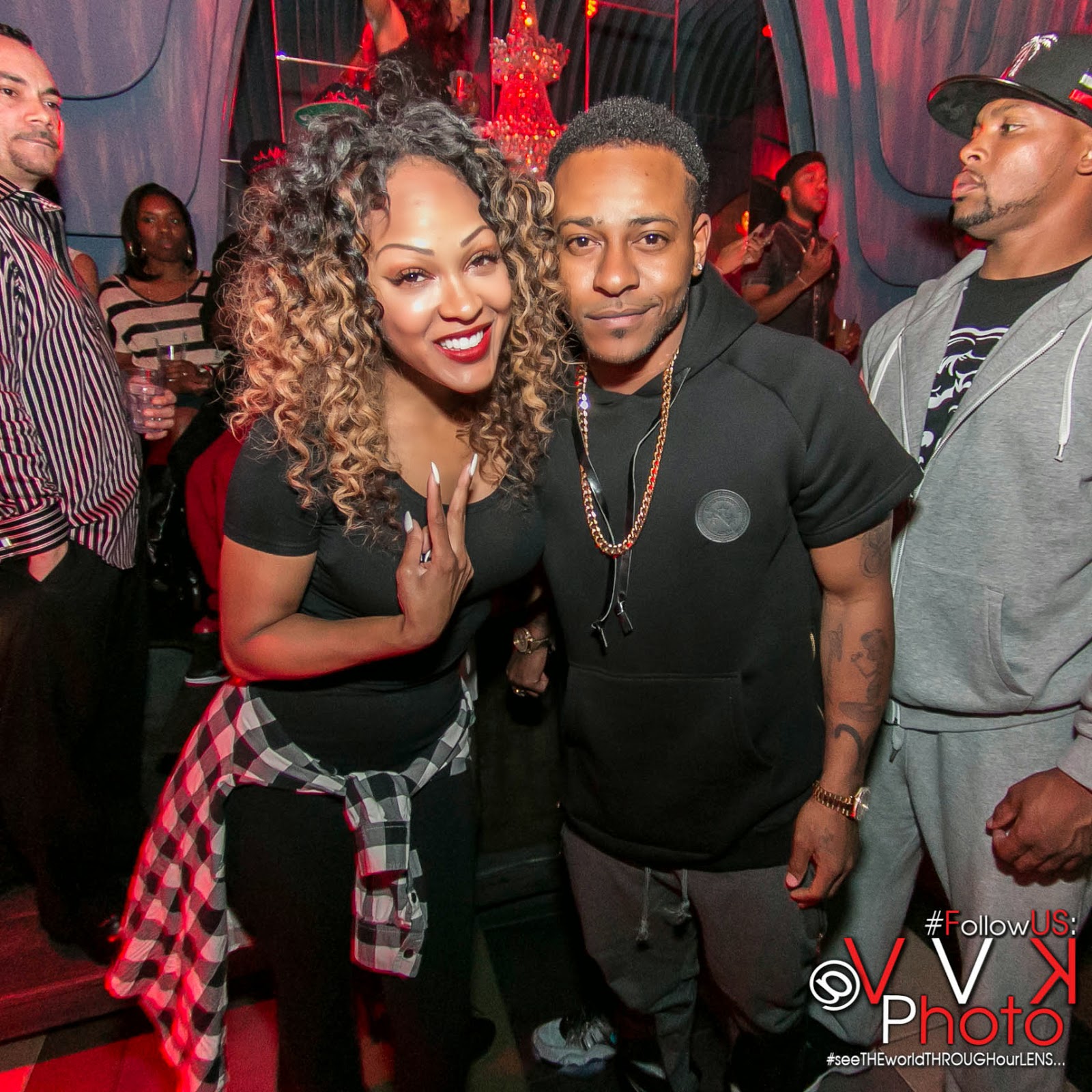 Meagan Good And Her Sister La'Myia Good Celebrate Launch Party For New