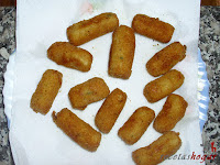 Croquetas de tortilla - croquetas fritas