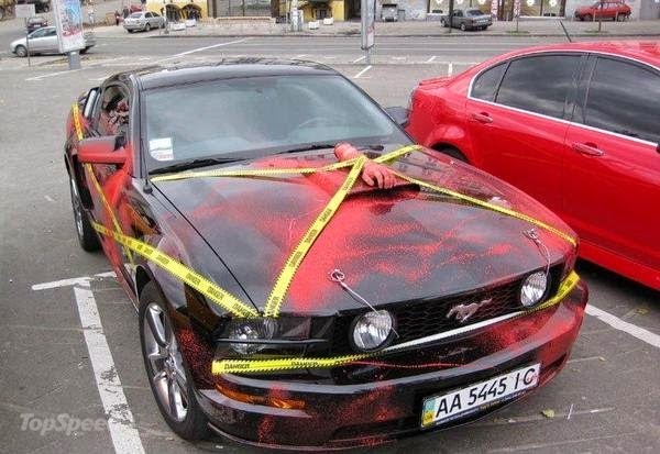 Ford Mustang Halloween