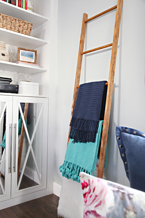 IHeart Organizing DIY Decorative Wood Ladder