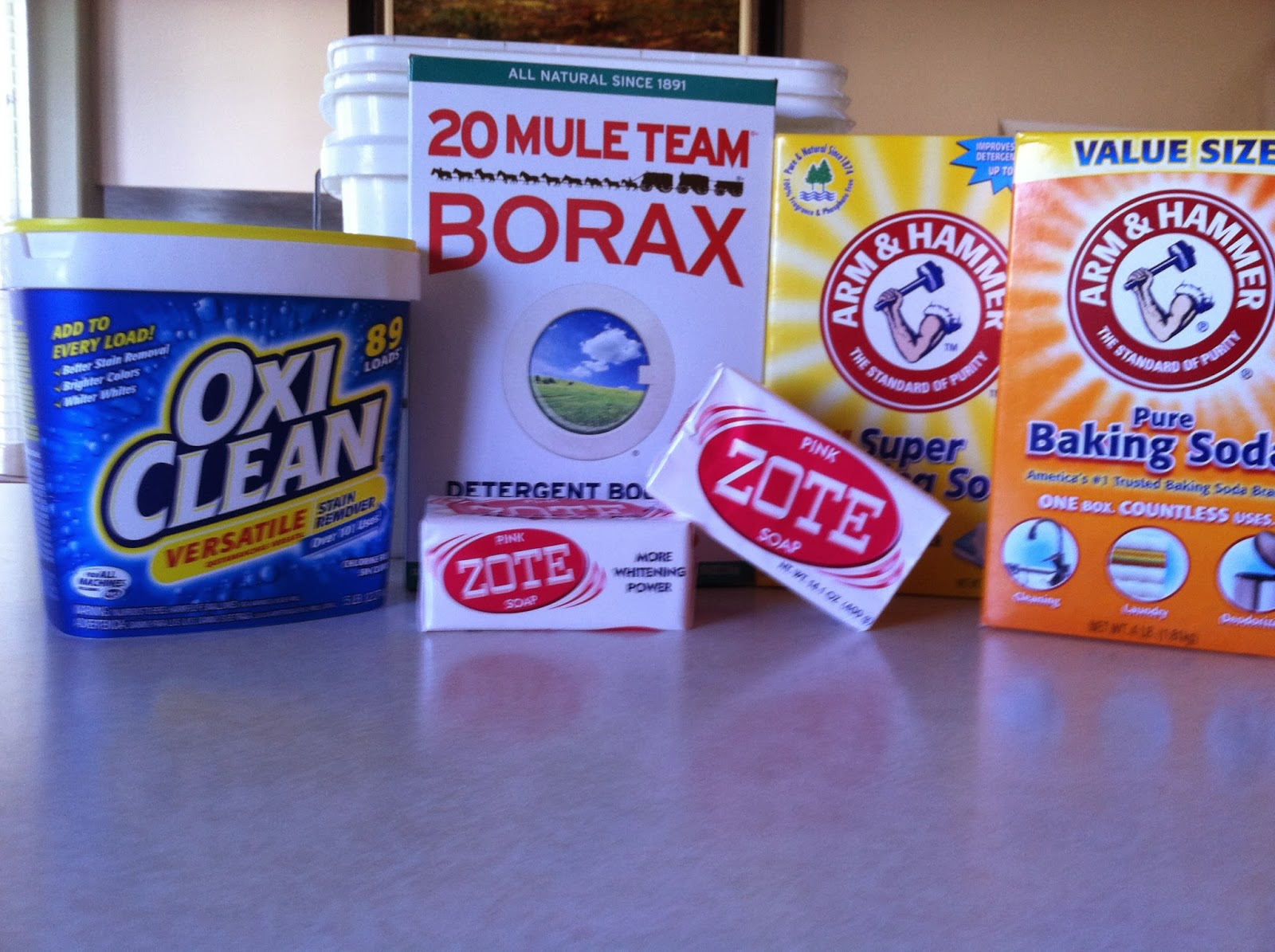 menu managed Powdered Laundry Detergent