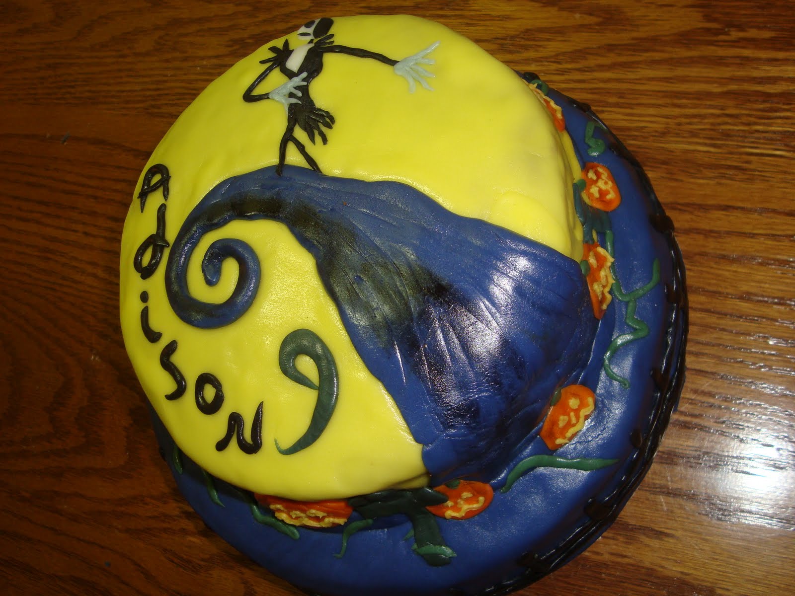 The Fairy Cake Mother: Nightmare Before Christmas Cake!