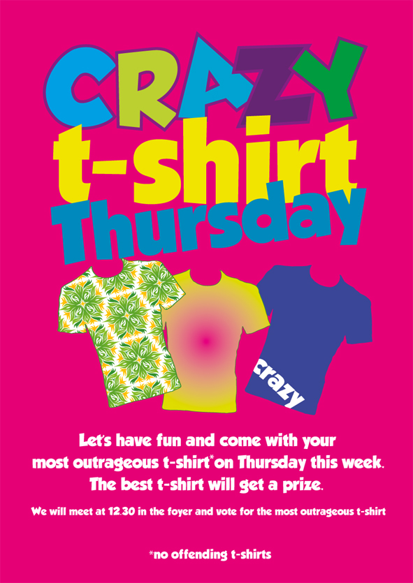 WSI Design Crazy TShirt Day at Nepean Design Centre 2013