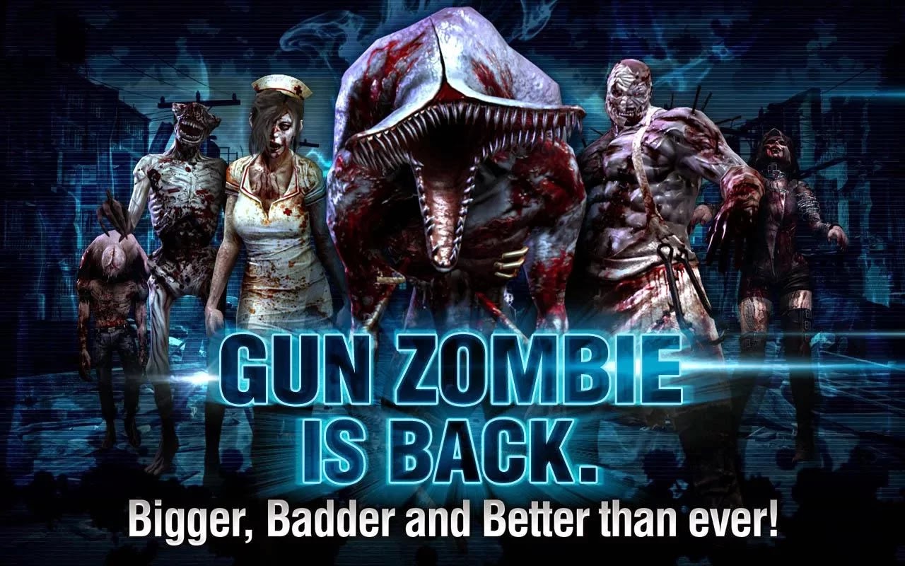 Gun Zombie لعبة مسدسات ضرب الزومبي للاندرويد