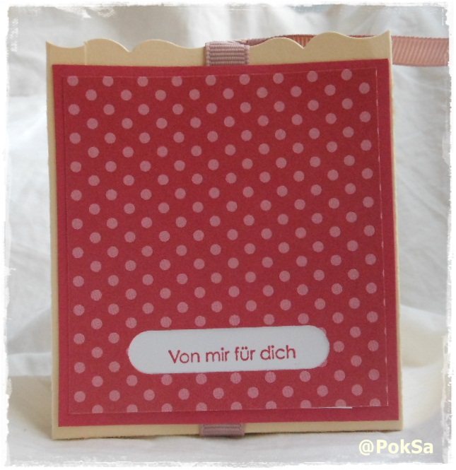 Stampin' Up! mit PokSa Bigz XL Geschenktüte