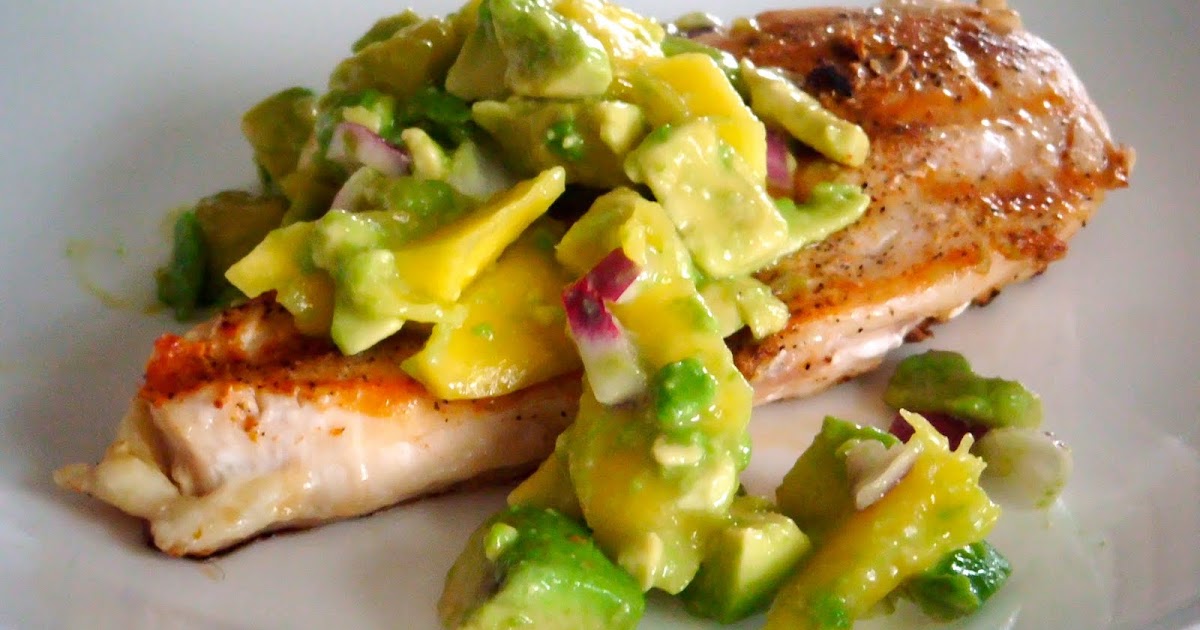 Recipe Addiction Cayenne Rubbed Chicken with Avocado Salsa