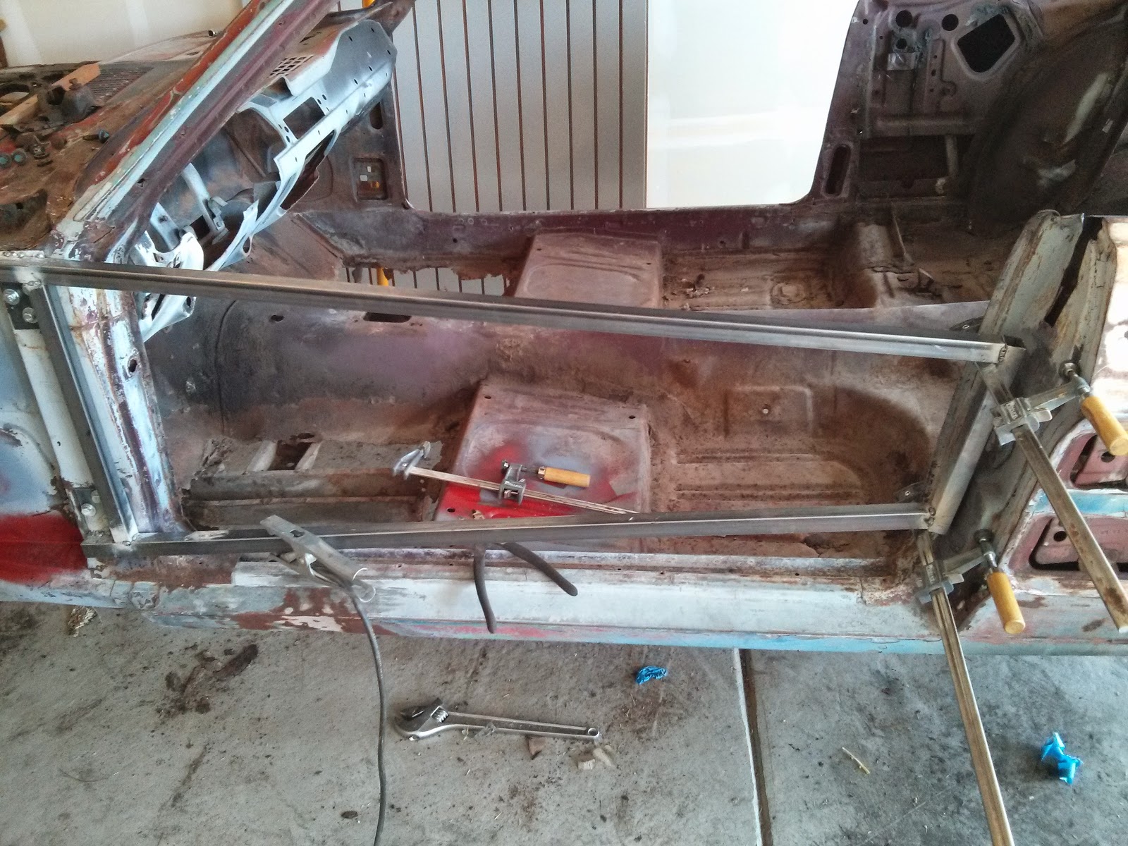 Tom's Mustang Engineering Door braces