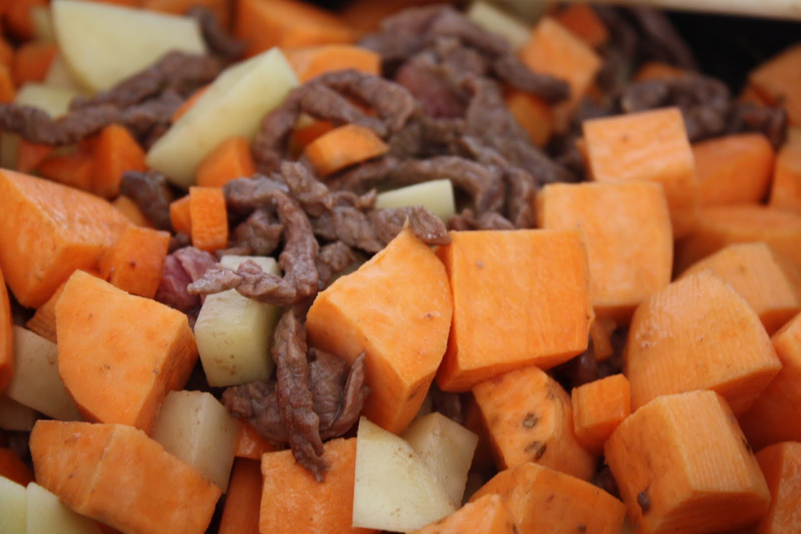 The Glen Patisserie Sweet potato beef & broccoli baby food