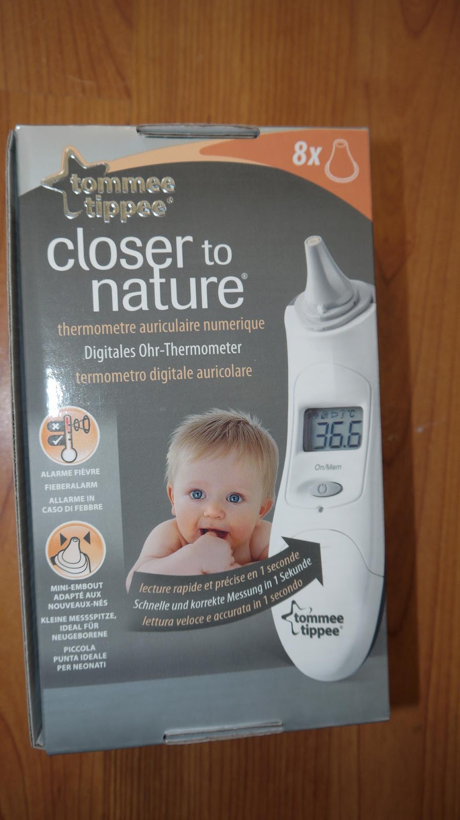 Inside the Wendy House Tommee Tippee Closer to Nature Digital Thermometer
