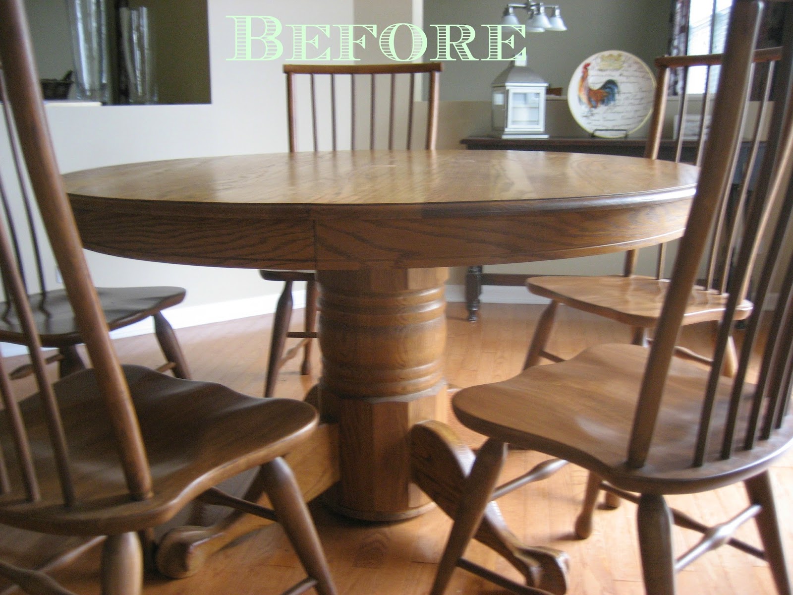 Apple Creek Abbey Refurbishing an Old Oak Table