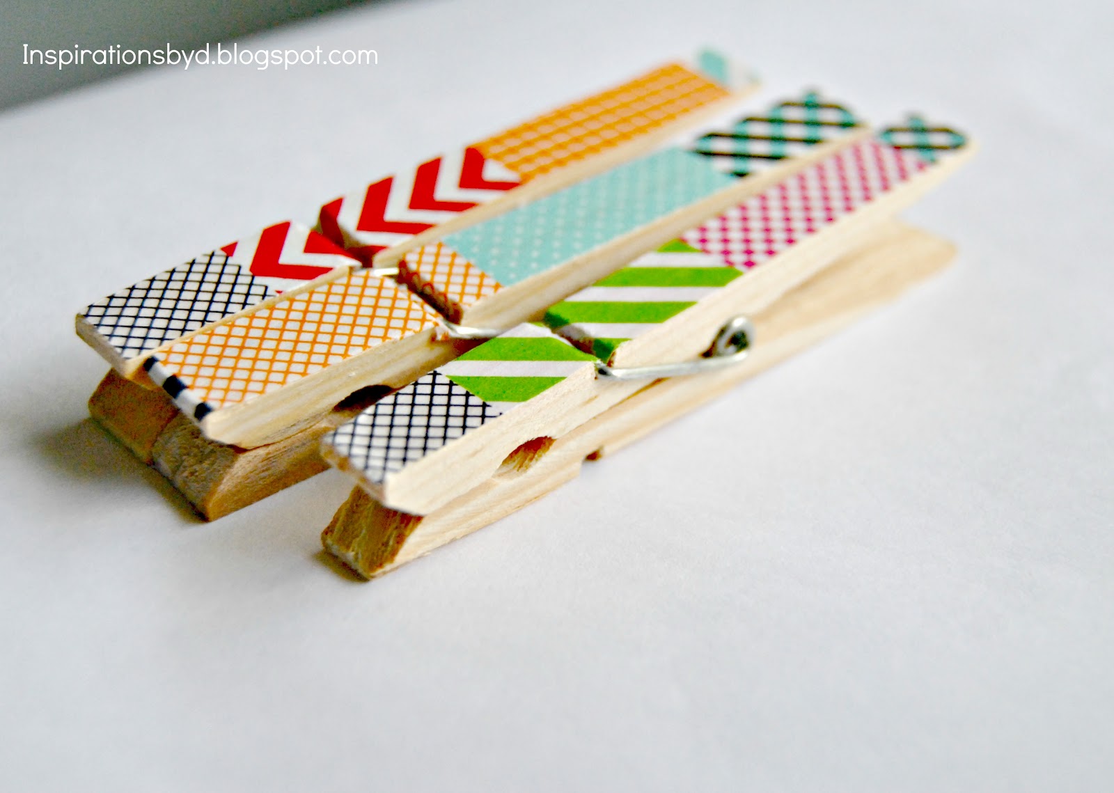 Inspirations by D How to Decorate Clothes Pins