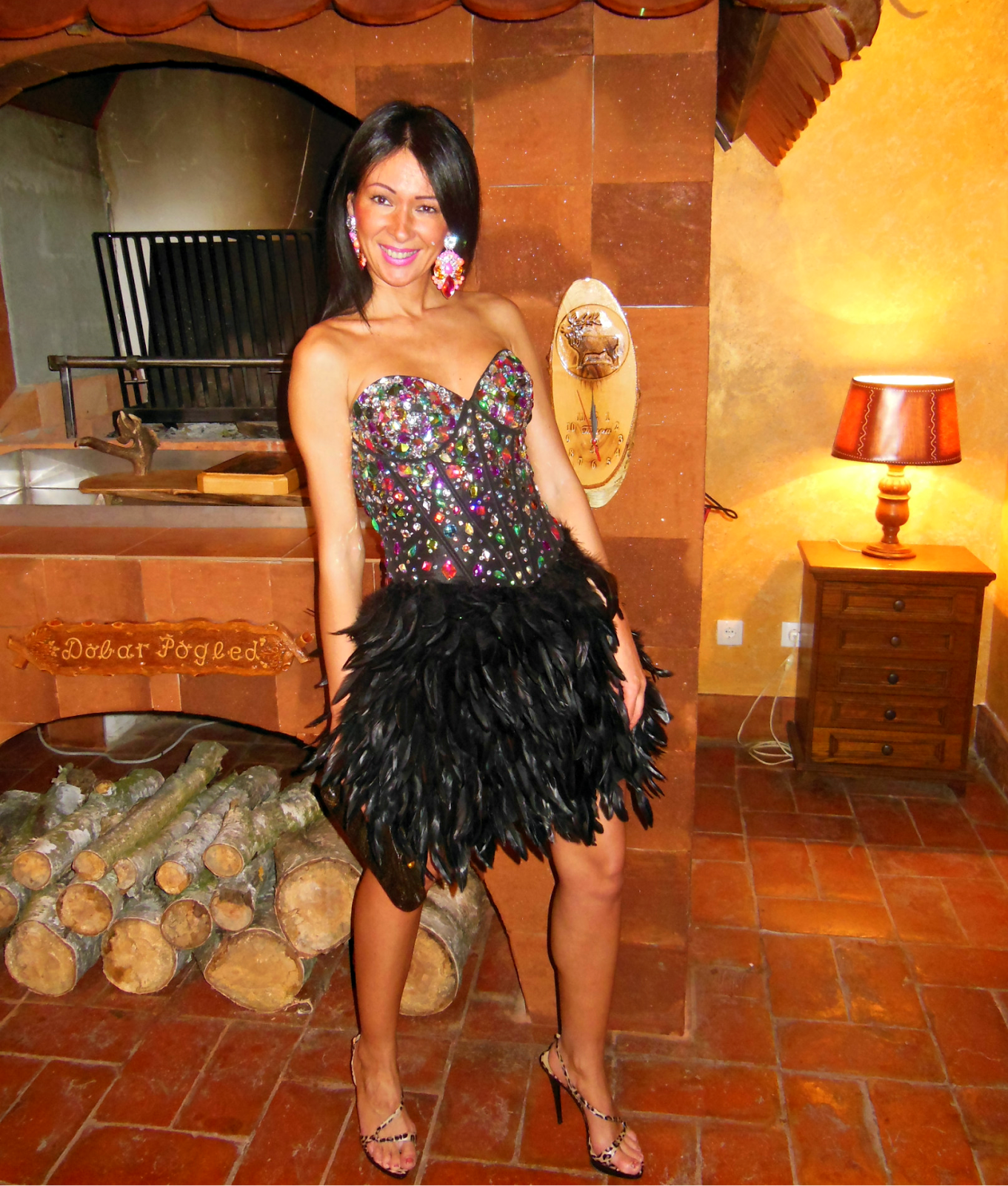 jovani rhinestone dress