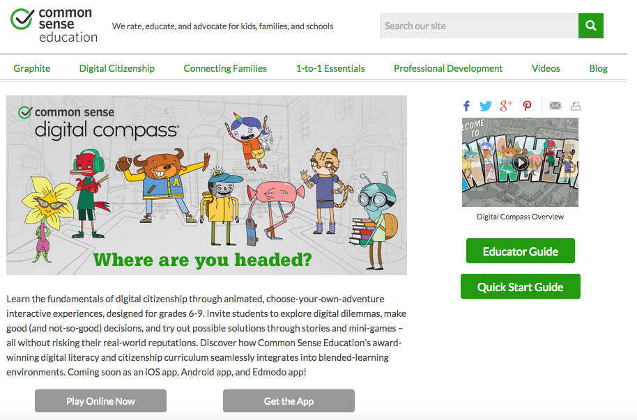 The Library Voice Digital Compass....A Brand New Way To Teach Digital