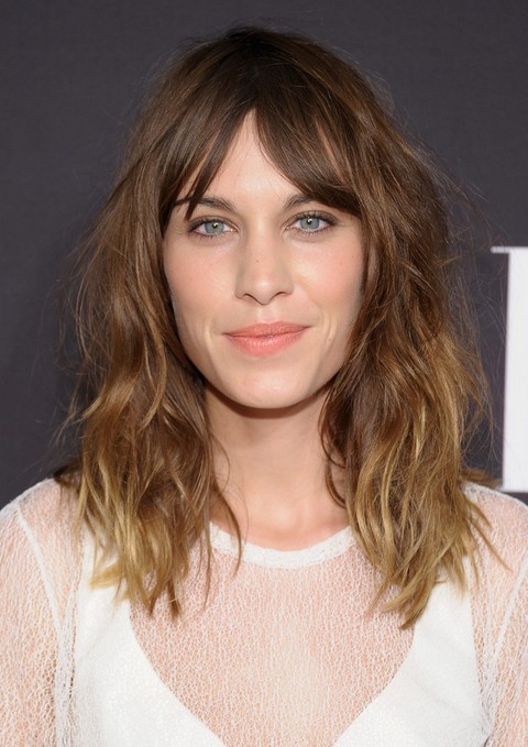 Model New Flattering Alexa Chung Perfect Hairstyles