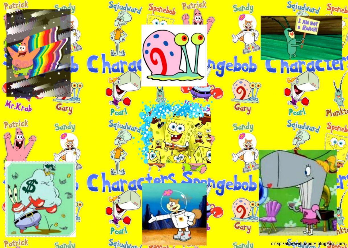 Spongebob Squarepants Characters Source Free Wallpaper For Android Spongebob Squarepants Characters Source Free Wallpaper For Android