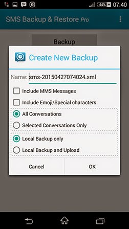 SMS Backup & Restore Pro Terbaru