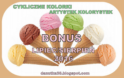 Cykliczne kolorki lipiec/sierpień 2016