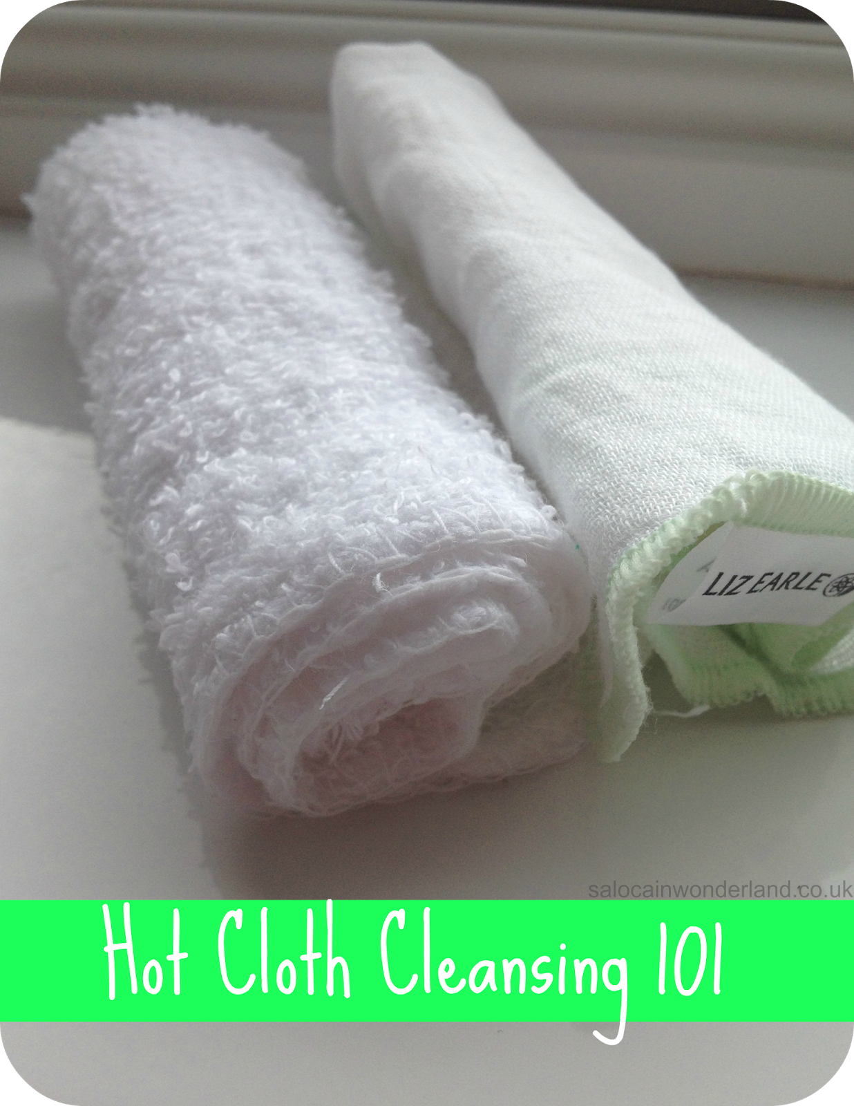 hot cloth cleansing for oily skin