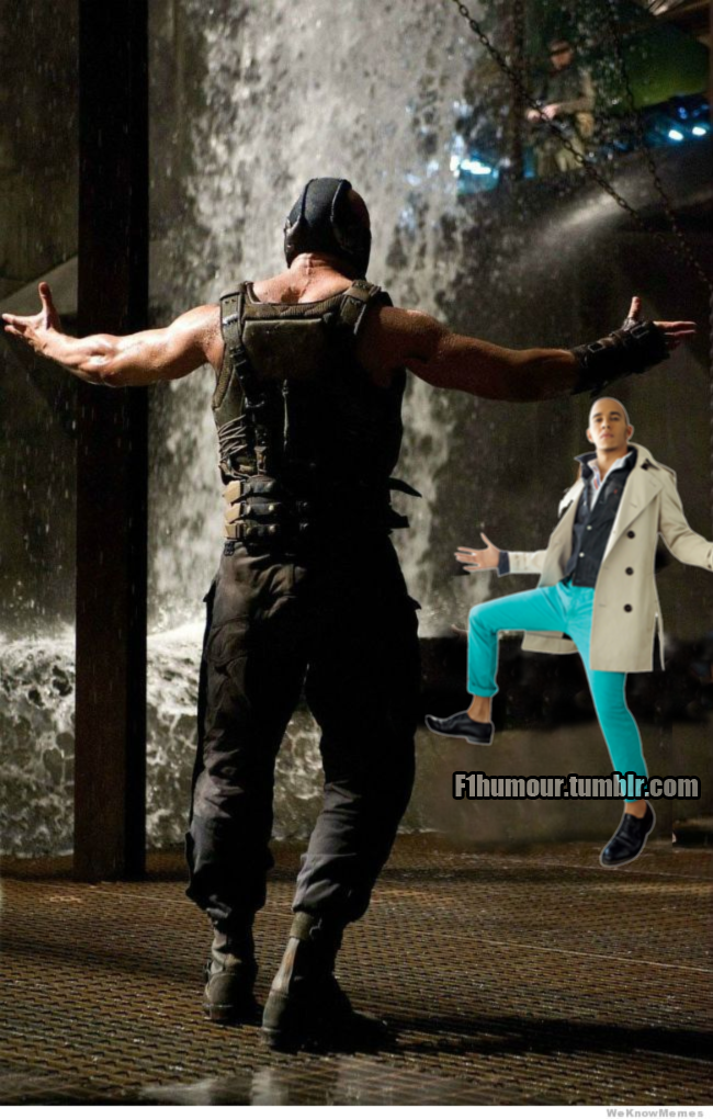 Formula 1 Humour: Lewis Hamilton meme